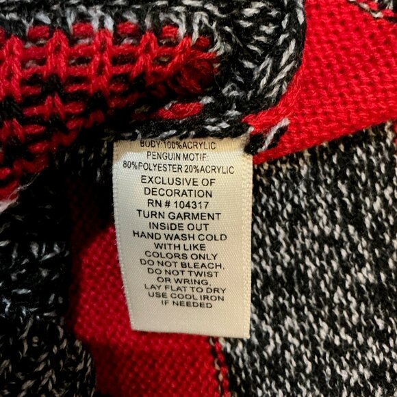 Derek Heart Space Penguin hoodie with 5 gold bells stripe back and sleeves - Picture 6 of 16